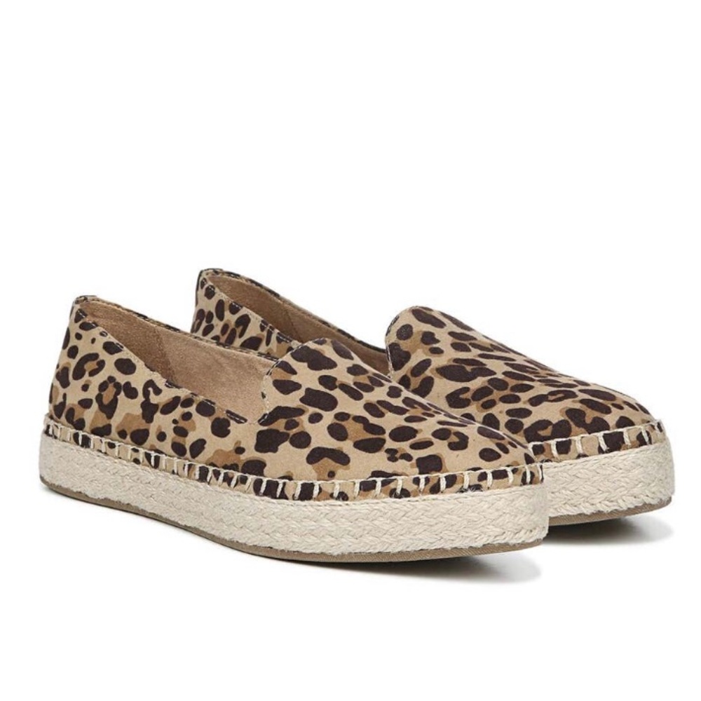 Dr. Scholl’s Leopard Espadrille Loafers